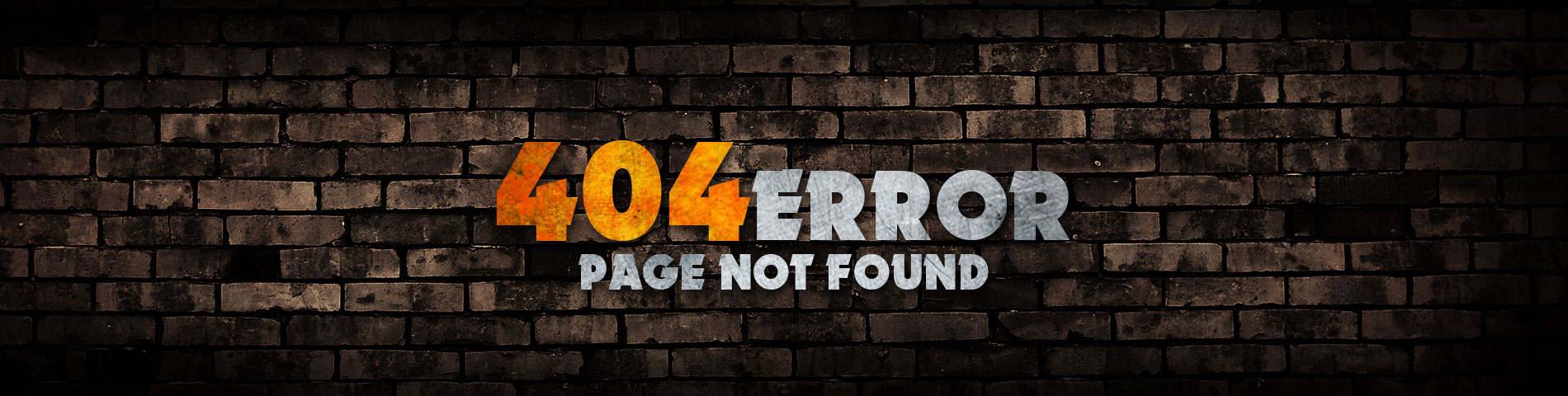 Error 404 - Page Not Found